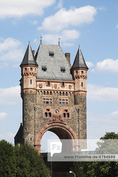 Historisches Stadttor  Worms  Rheinland-Pfalz  Deutschland  Europa