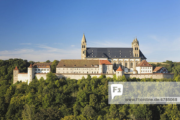 Großcomburg oder Comburg  Benediktinerkloster  bei Schwäbisch Hall  Hohenlohe  Baden-Württemberg  Deutschland  Europa