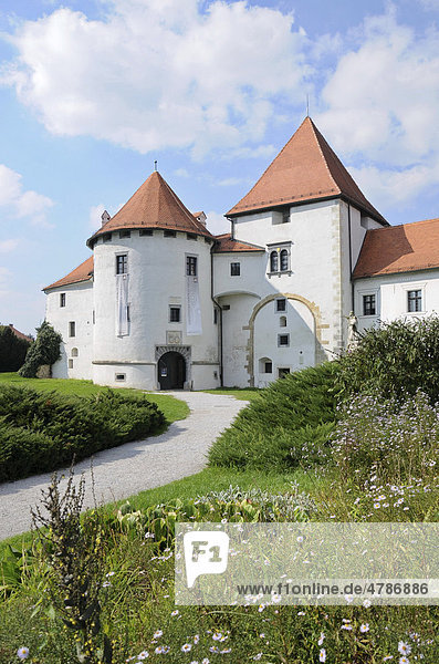 Stari Grad Burg  Varazdin  Republik Kroatien  Europa