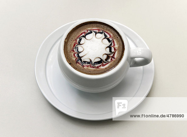 Kaffeetasse mit Cappuccino