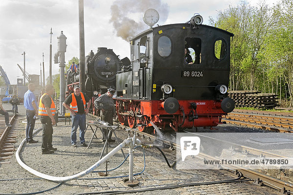 Dampflokomotiven  Deutsches Dampflokomotiv-Museum  Neuenmarkt  Franken  Bayern  Deutschland  Europa
