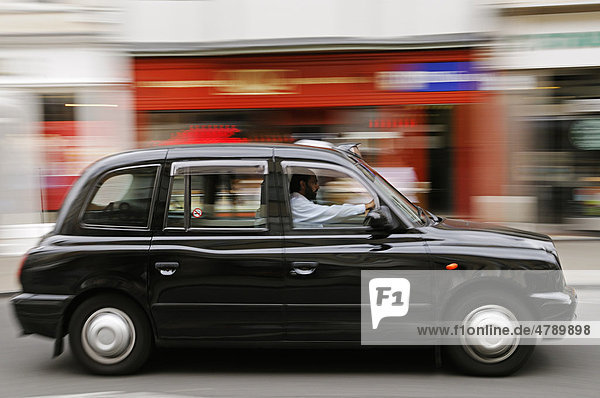Londoner Taxi  London  Großbritannien  Europa