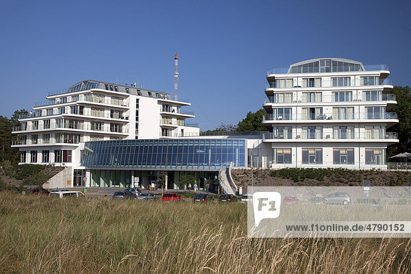 Grand Hotel Kurhaus  Ostseebad Ahrenshoop  Fischland  Mecklenburg-Vorpommern  Deutschland  Europa
