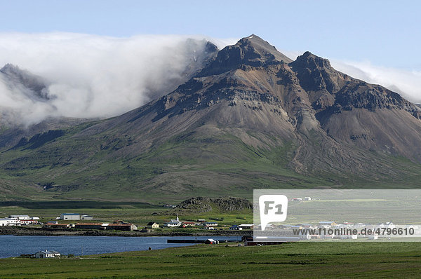 Landscape near Bakkager_i east Iceland Europe