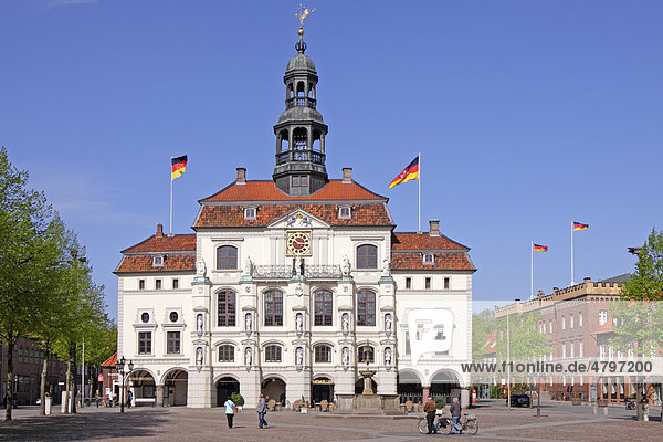 Rathaus  Lüneburg  Niedersachsen  Deutschland  Europa