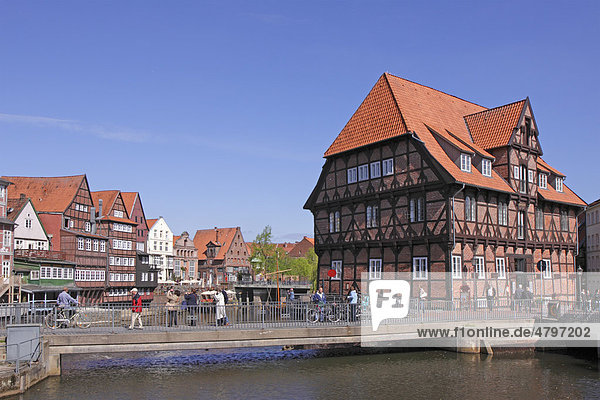 Am Stintmarkt  Lüner Mühle  Lüneburg  Niedersachsen  Deutschland  Europa