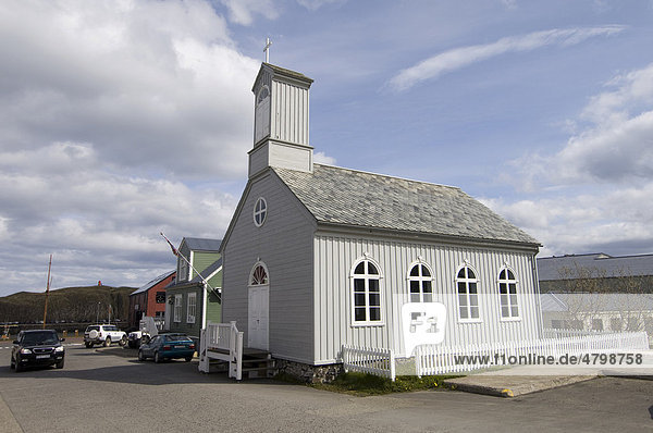 Kirche  Stykkisholmur  Snaefellsnes Halbinsel  Island  Europa