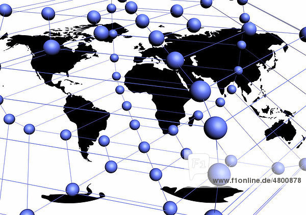 Digital graphics  worldwide digital communication network
