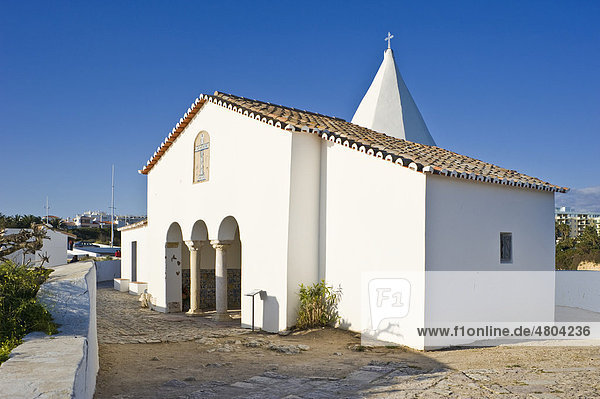 Kapelle Nossa Senhora da Rocha  Armacao de Pera  Silves  Algarve  Portugal  Europa