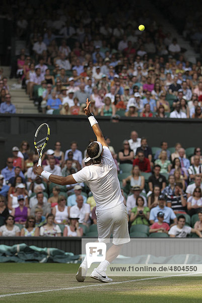 Rafael Nadal  Spanien  Wimbledon 2010  ITF Grand Slam Tournament  Wimbledon  England  Großbritannien  Europa