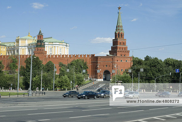 Moskauer Kreml  Moskau  Russland