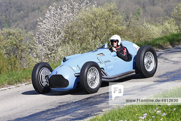 Jaguar XK 140 OTS Baujahr 1956 Langenburg Historic 2010 Langenburg Baden-Württemberg Deutschland Europa
