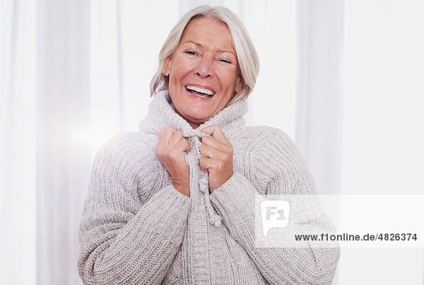 Senior woman smiling  portarit
