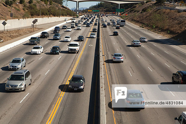 Interstate 405 bei Sunset Bouledvard,  Los Angeles County,  Kalifornien,  USA