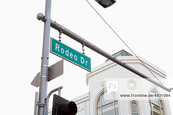 Rodeo Drive  Beverly Hills  Los Angeles County  Kalifornien  USA