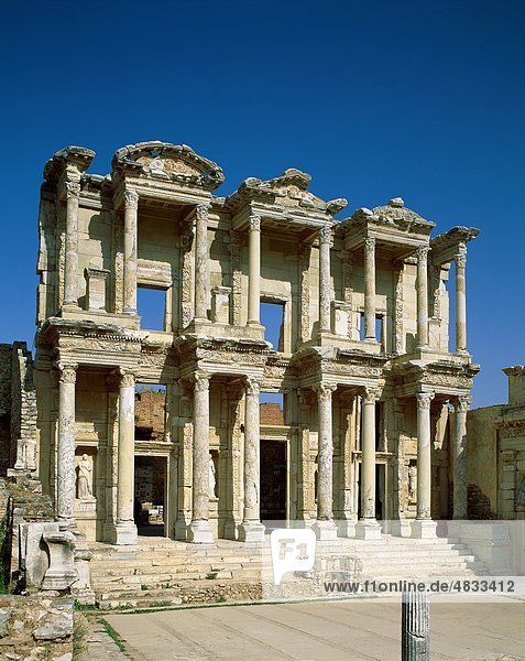 Architecture  Celsus  Columns  Ephesus  Facade  Holiday  Landmark  Library  Library of celsus  Ruins  Tourism  Travel  Turkey  V