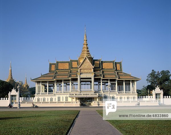 Kambodscha  Asien  Chan  Chaya  Holiday  Landmark  Pavillon  Phnom Penh  Königspalast  Tourismus  Reisen  Ferienhäuser