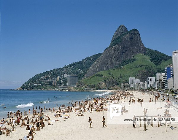 Strand  Brasilien  Urlaub  Ipanema  Landmark  Rio De Janeiro  Tourismus  Reisen  Urlaub