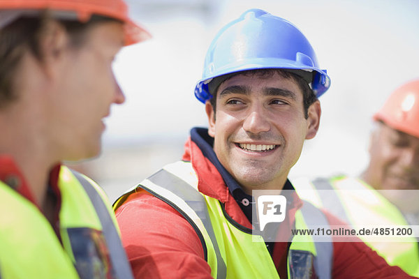 Portrait of a building worker