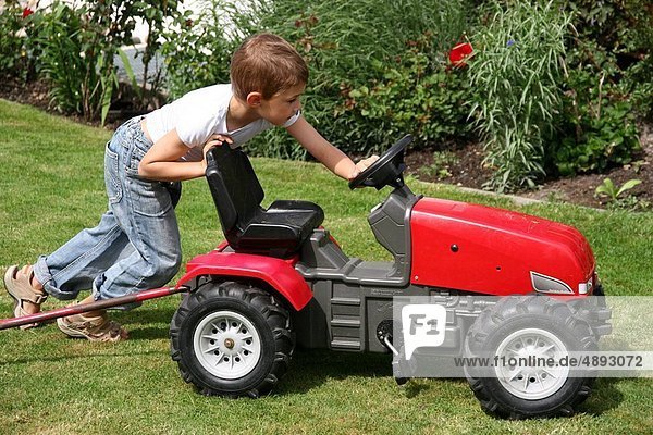 Traktor Garten
