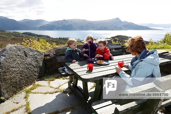 Mittagspause Pause Norwegen