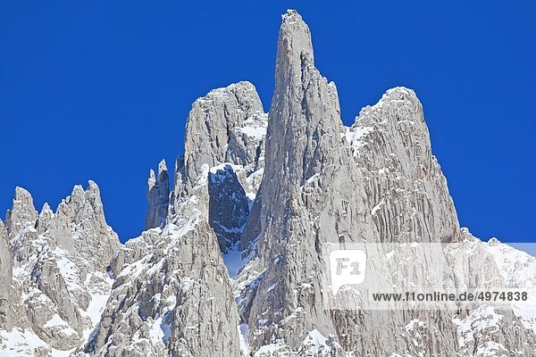 Rock formation at the Gosaukamm Dachstein Mountains Alps Austria