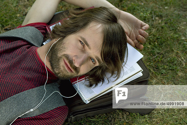 Student auf dem Campus