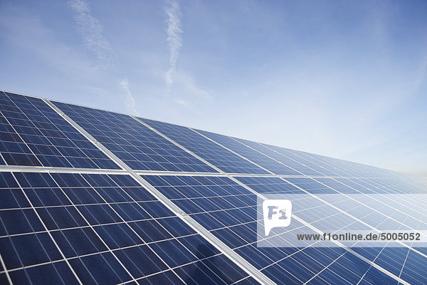 Detail der Solarmodule