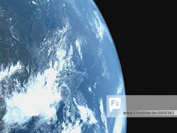 Planet Erde  Satellitenansicht