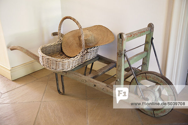 View of hand cart