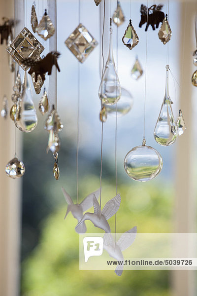 Close-up of a wind chime
