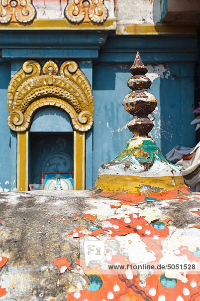 Tempel Detail  Trichy  Tamil Nadu