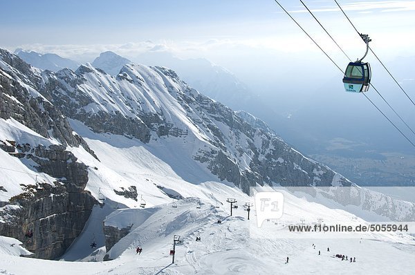 entfernt Alpen Gondel Gondola Distanz Slowenien