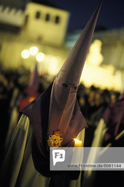 Spain  Andalusia  Seville. Holy week procession and celebrations