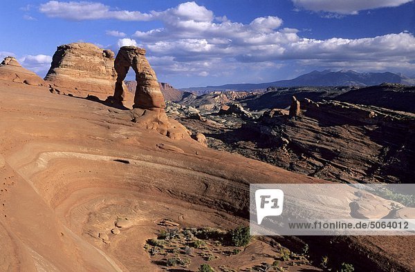 USA Utah.Arches Naturpark zarte Arch