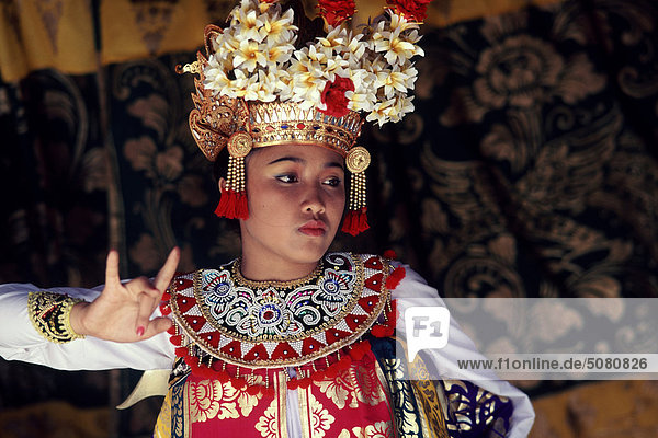 Ardja-Tänzerin. Bali  Indonesien.