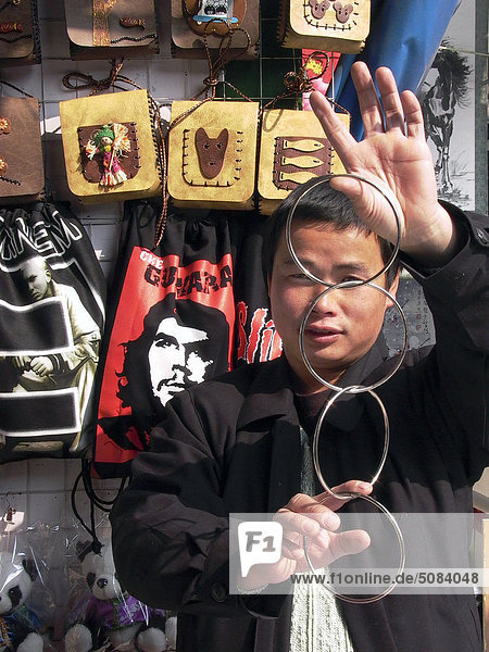 Straße Souvenirs Kreditor Beijing China