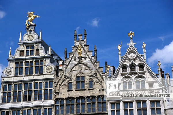 Belgien  Antwerpen. Grote Markt  Rathaus (Stadhuis)