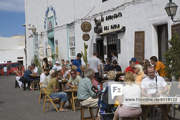 Spanien - Kanarische Inseln  Lanzarote  Teguise Dorf  Altstadt