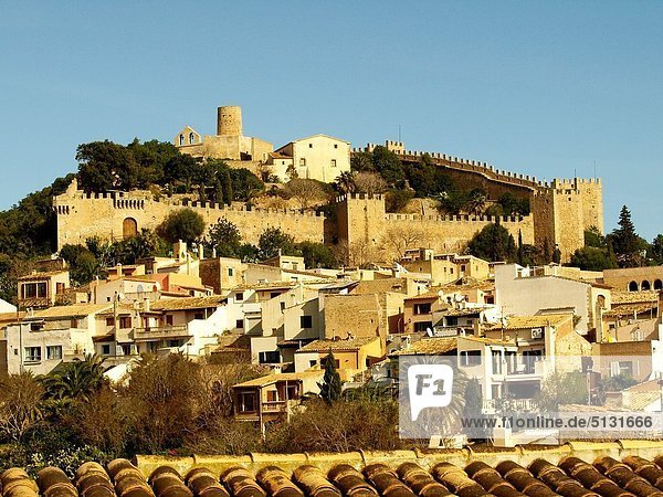 Palast  Schloß  Schlösser  Insel  Mallorca  Jahrhundert  Spanien