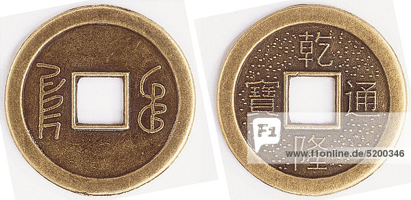 Zwei Chinesische Chi-Münzen