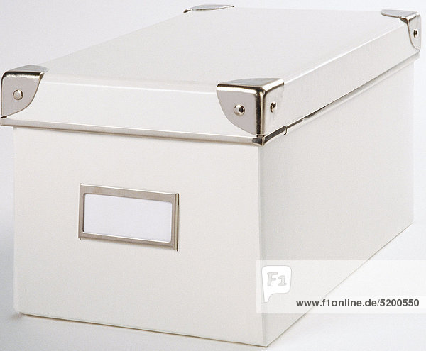 Archivbox  Schachtel Mit Verstärkten Metallecken