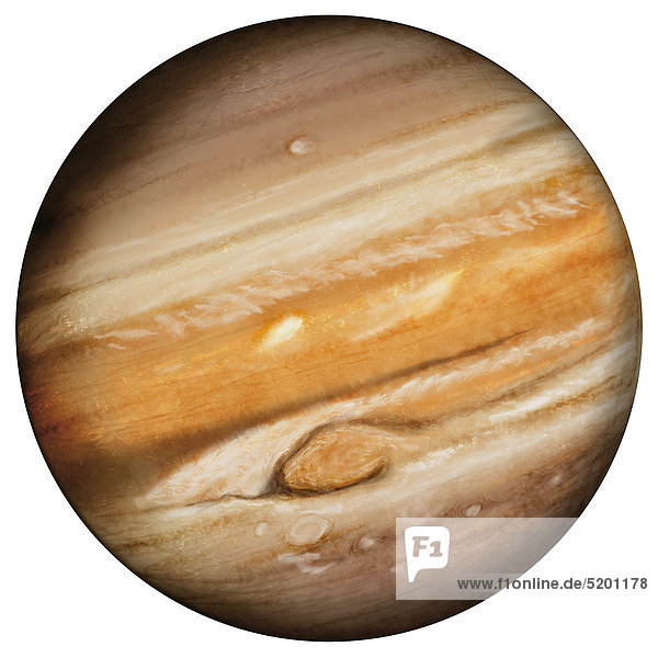 Planet Jupiter  Computergrafik