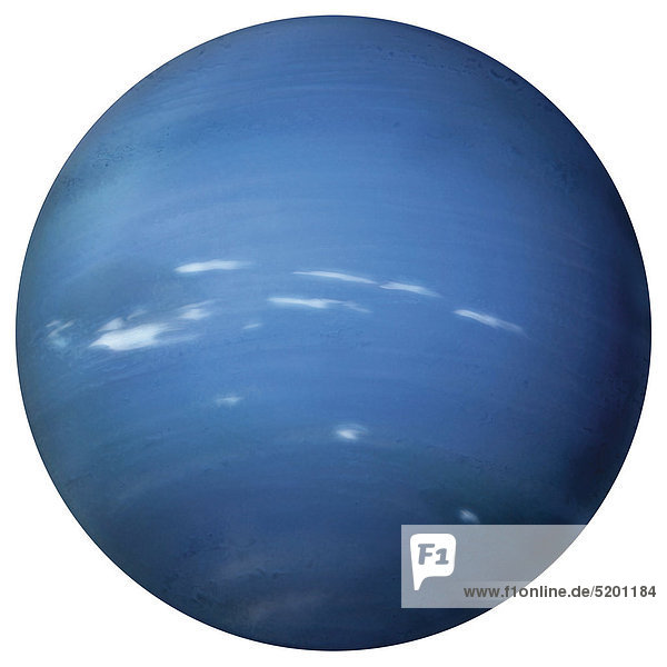 Planeten Neptun  Computergrafik