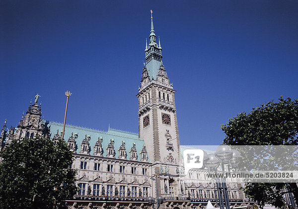 Hamburg  Rathaus  Deutschland