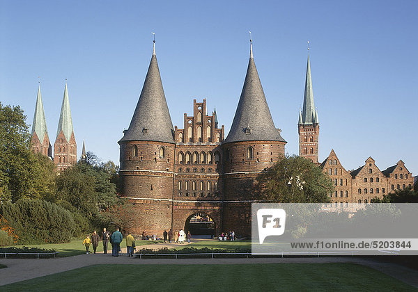Lübeck  Holstentor  Schleswig-Holstein