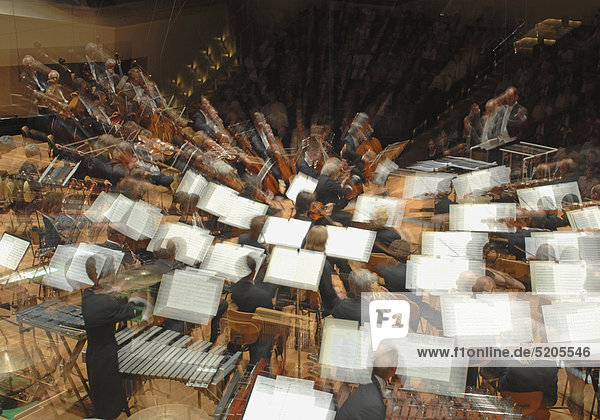 Klassisches Orchester  Zoomeffekt