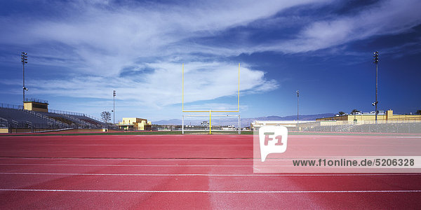Sportstadion mit Football-Tor  USA