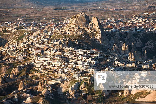Türkei  Cappadocia  Uchisar-Dorf