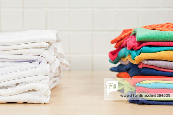 Haufenweise saubere Wäsche